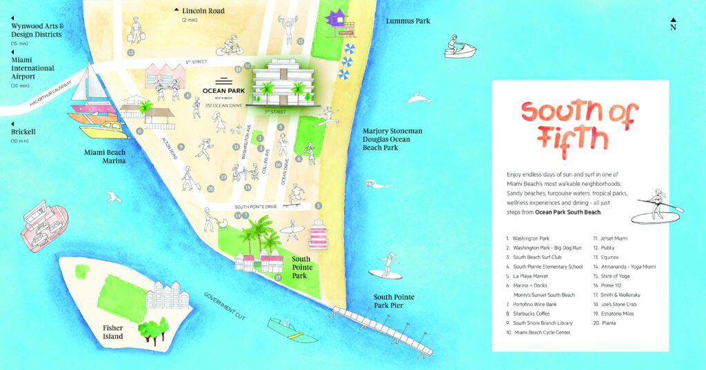Ocean Park Sobe Location Map
