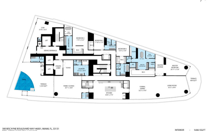 Aston Martin Prestige Signature Penthouse 2 d Floor Plan